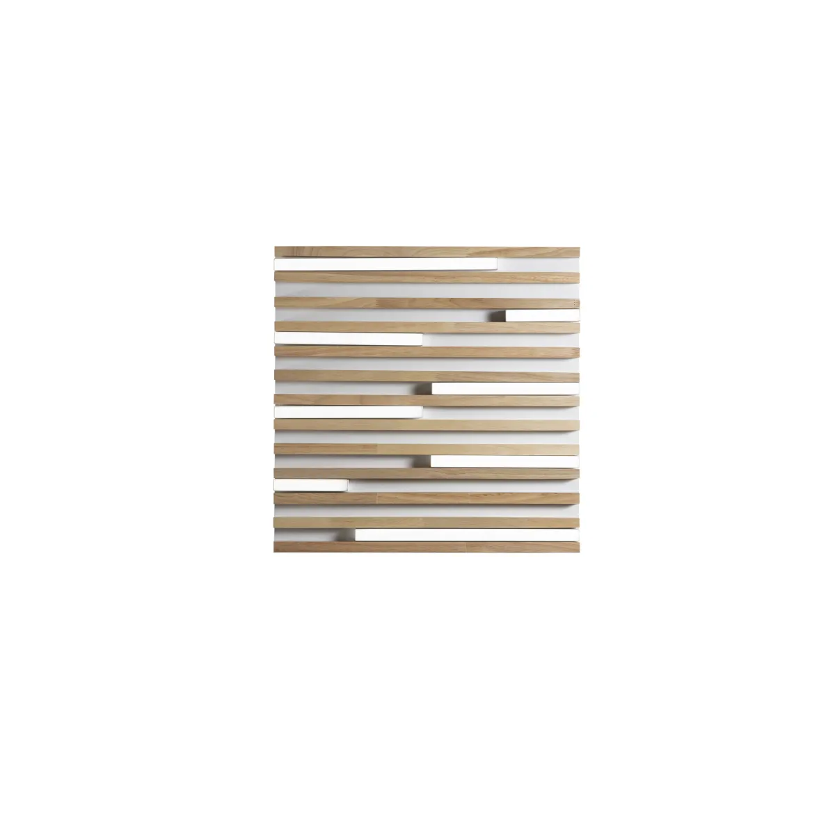 PLAFONIERA LED KUMA BIANCA IN LEGNO 24W CCT...