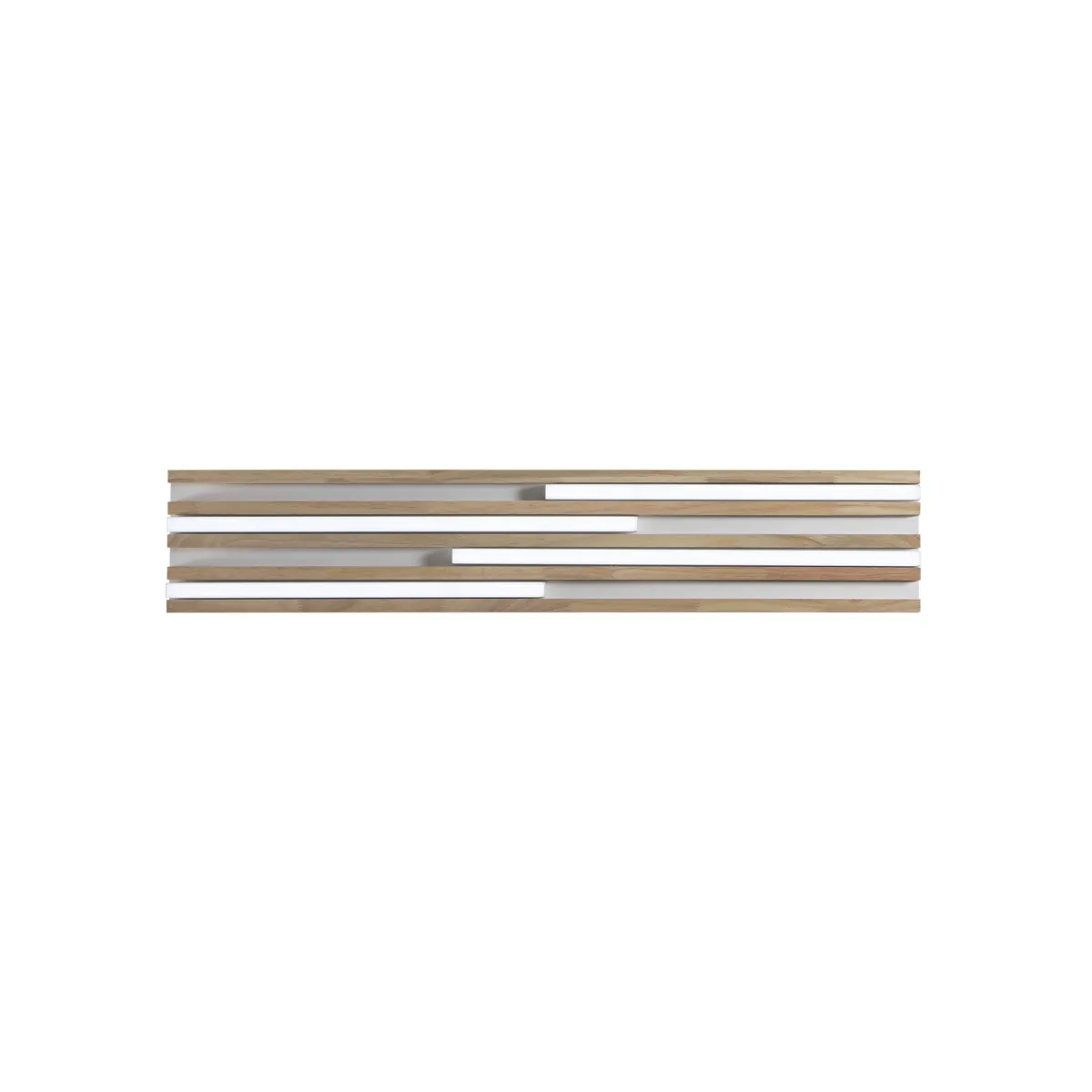 PLAFONIERA LED KUMA BIANCA IN LEGNO 24W CCT...
