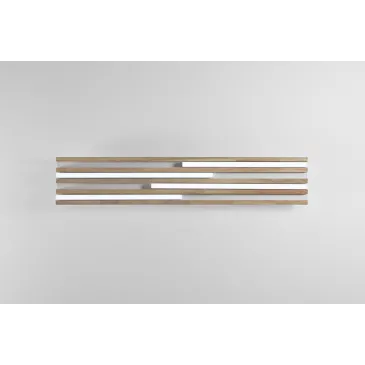 PLAFONIERA LED KUMA BIANCA IN LEGNO 24W CCT 2700/3200/4000K L80X 15XH5,2