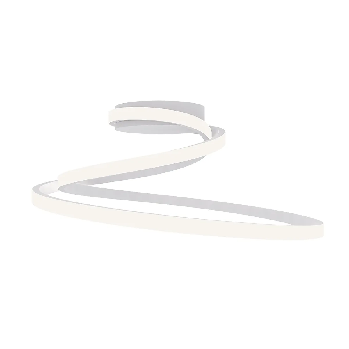 PLAFONIERA LED COASTER BIANCA 40W 5440LM CCT 50X4X22CM