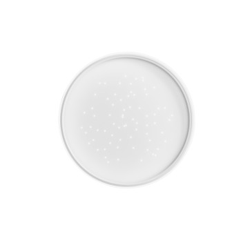 PLAFONIERA LED WISH BIANCA 50W 5500LM CCT+DIMM. CON TELECOMANDO 40X9CM