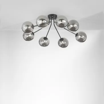 PLAFONIERA HONEY NERA 8XG9...