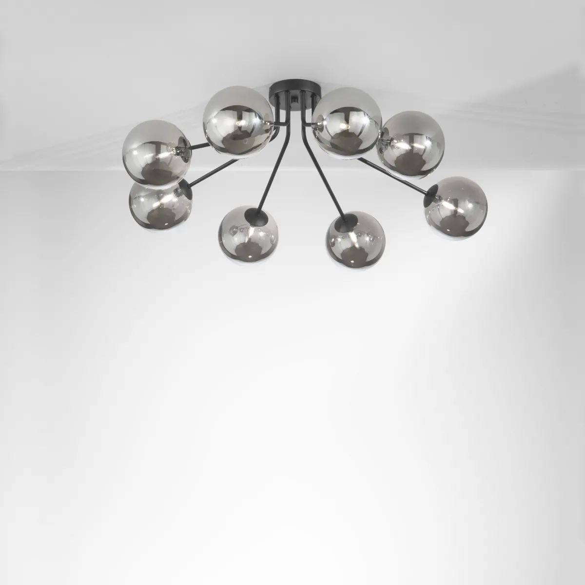 PLAFONIERA HONEY NERA 8XG9 28X88,4X80,8CM