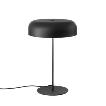 LAMPADA DA TAVOLO ICEMAN NERA 2XE14 30X30X45CM