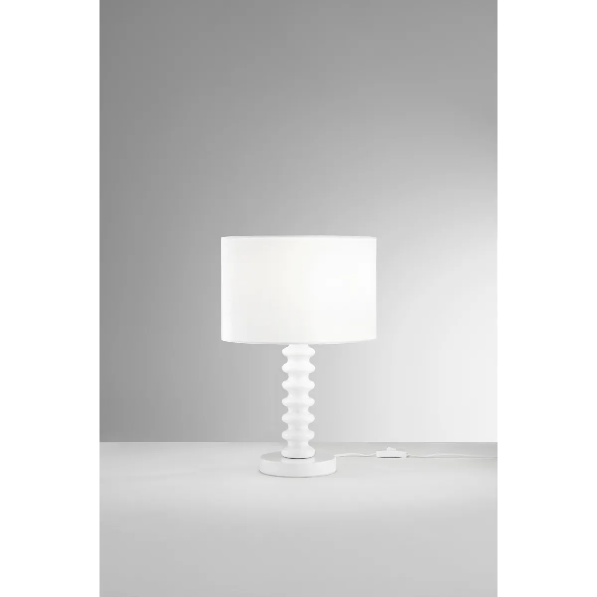 LUME SULTAN BIANCO IN METALLO+VELLUTO 1XE27 15W, LAMP....