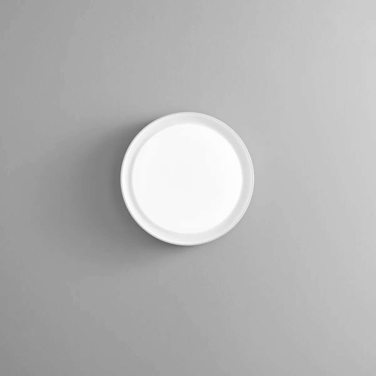 PLAFONIERA LED MAKEUP TONDA BIANCA 35W/4050LM CCT+RGB 40X40X7CM