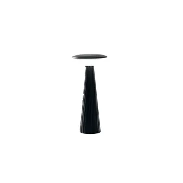 LAMPADA DA TAVOLO LED BRIO NERA LED 2,5W 200LM 3000K IP44 13X28,5CM