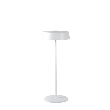 LAMPADA DA TAVOLO RICARICABILE LED COCKTAIL BIANCA 2,2W 192LM 3000K DIMM. IP54 29,5X12X12CM