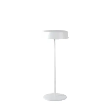 LAMPADA DA TAVOLO RICARICABILE LED COCKTAIL BIANCA 2,2W 192LM 3000K DIMM. IP54 29,5X12X12CM