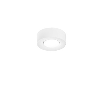 Plafoniera Minimal bianca 1XGX53 LED Design moderno e compatto
