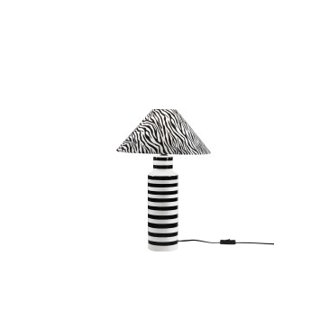 Lampada da tavolo in ceramica Design naturale per interni Lume per soggiorno e camera 1XE14