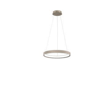 SOSPENSIONE LED NIKE ORO IN METALLO 40W 5840LM DIP-CCT 2700/3200/4000K D49,5XH5CM