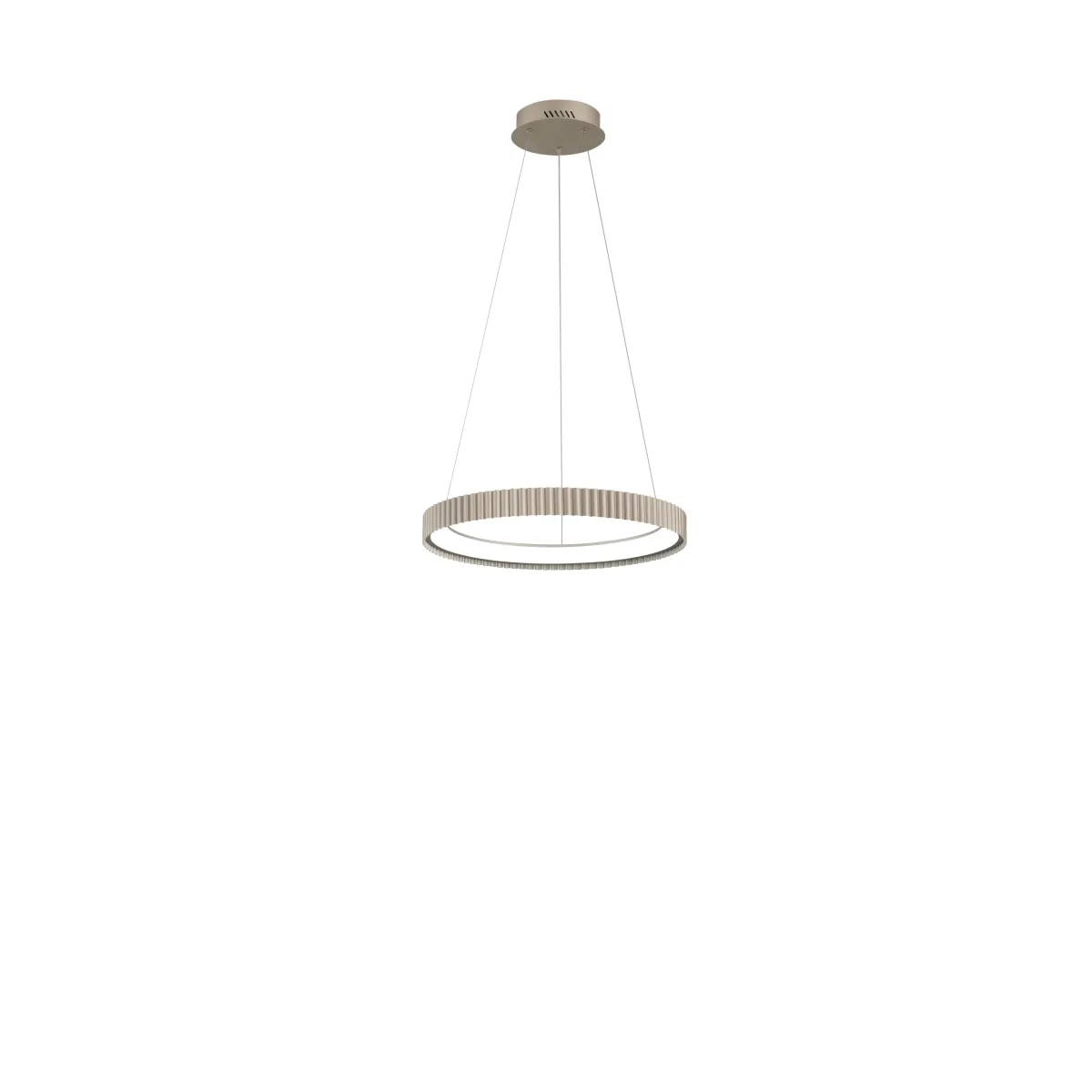 SOSPENSIONE LED NIKE ORO IN METALLO 40W 5840LM DIP-CCT...