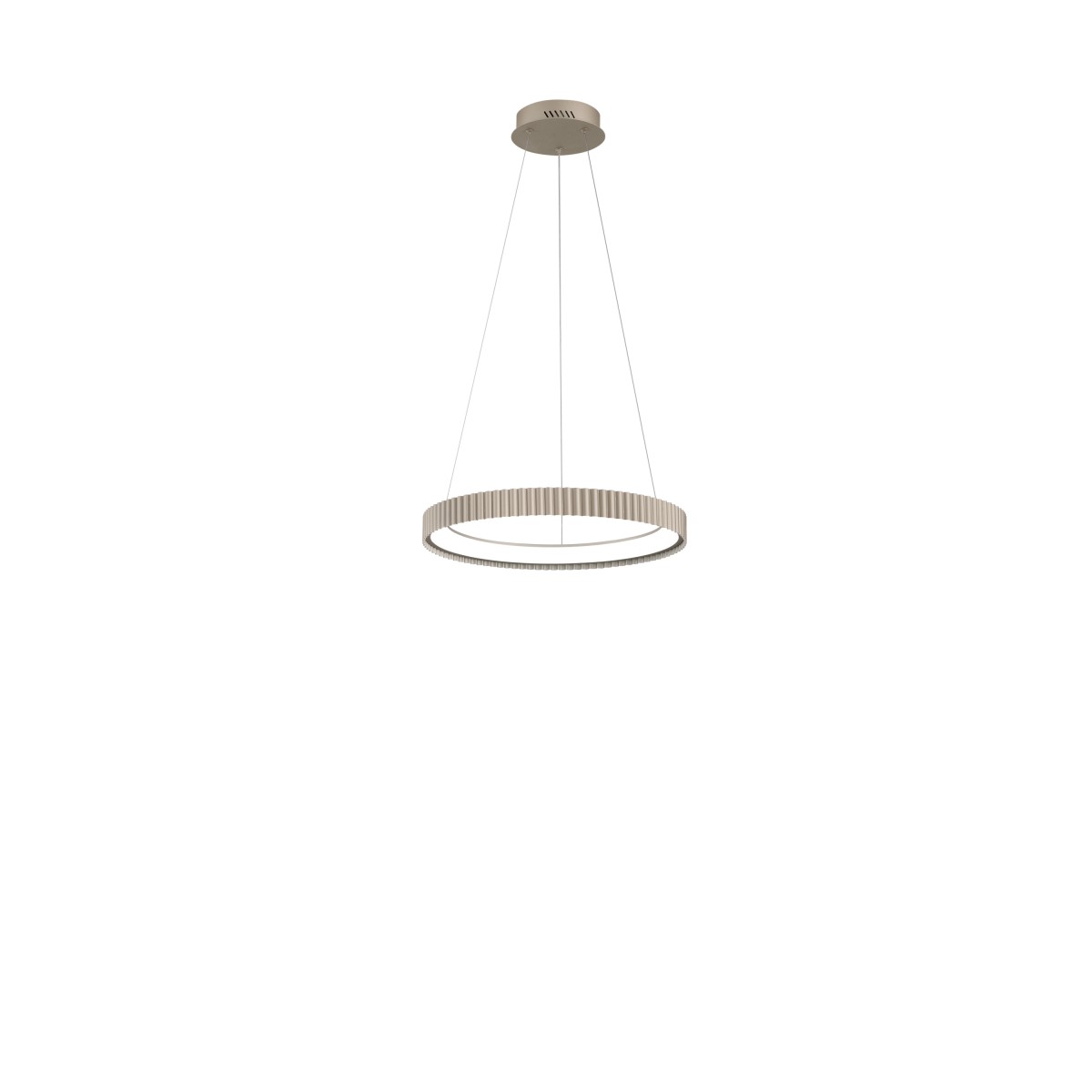 SOSPENSIONE LED NIKE ORO IN METALLO 40W 5840LM DIP-CCT...