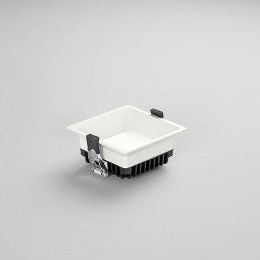 INCASSO LED XANTO BIANCO QUADRATO 12W CCT 11X11X4,7CM