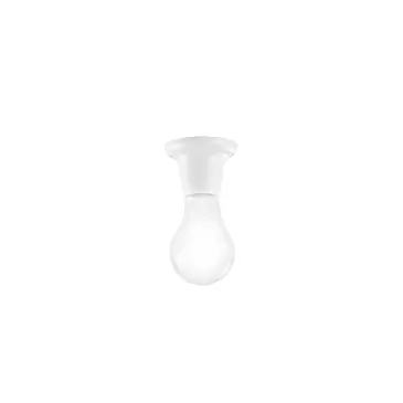 PORTALAMPADE DOUBLEU WS BIANCO 1XE27 7,5X5,7CM