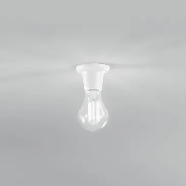 PORTALAMPADE DOUBLEU WS BIANCO 1XE27 7,5X5,7CM