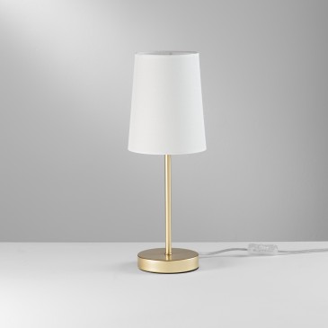 LAMPADA DA TAVOLO SALLY ORO 1XE14 15X15X41,8CM