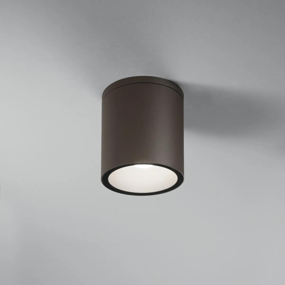 PLAFONIERA CITIZEN CORTEN TONDA 1XE27 IP54 14,5X17CM