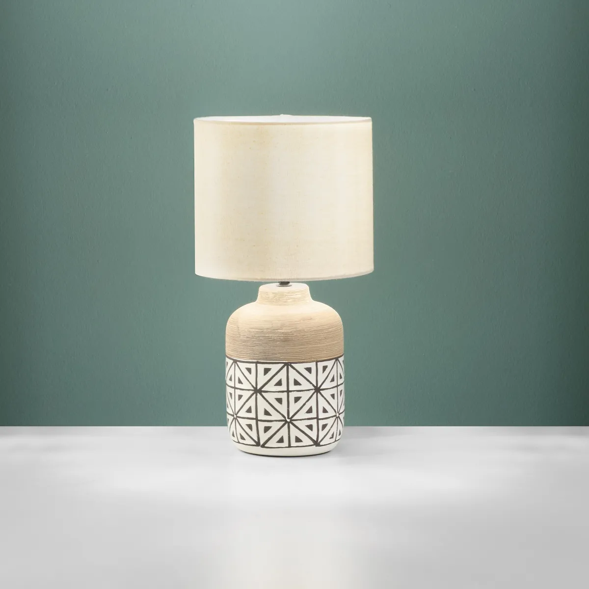 LUMETTO VIETRI IN CERAMICA 1XE27 22X41CM