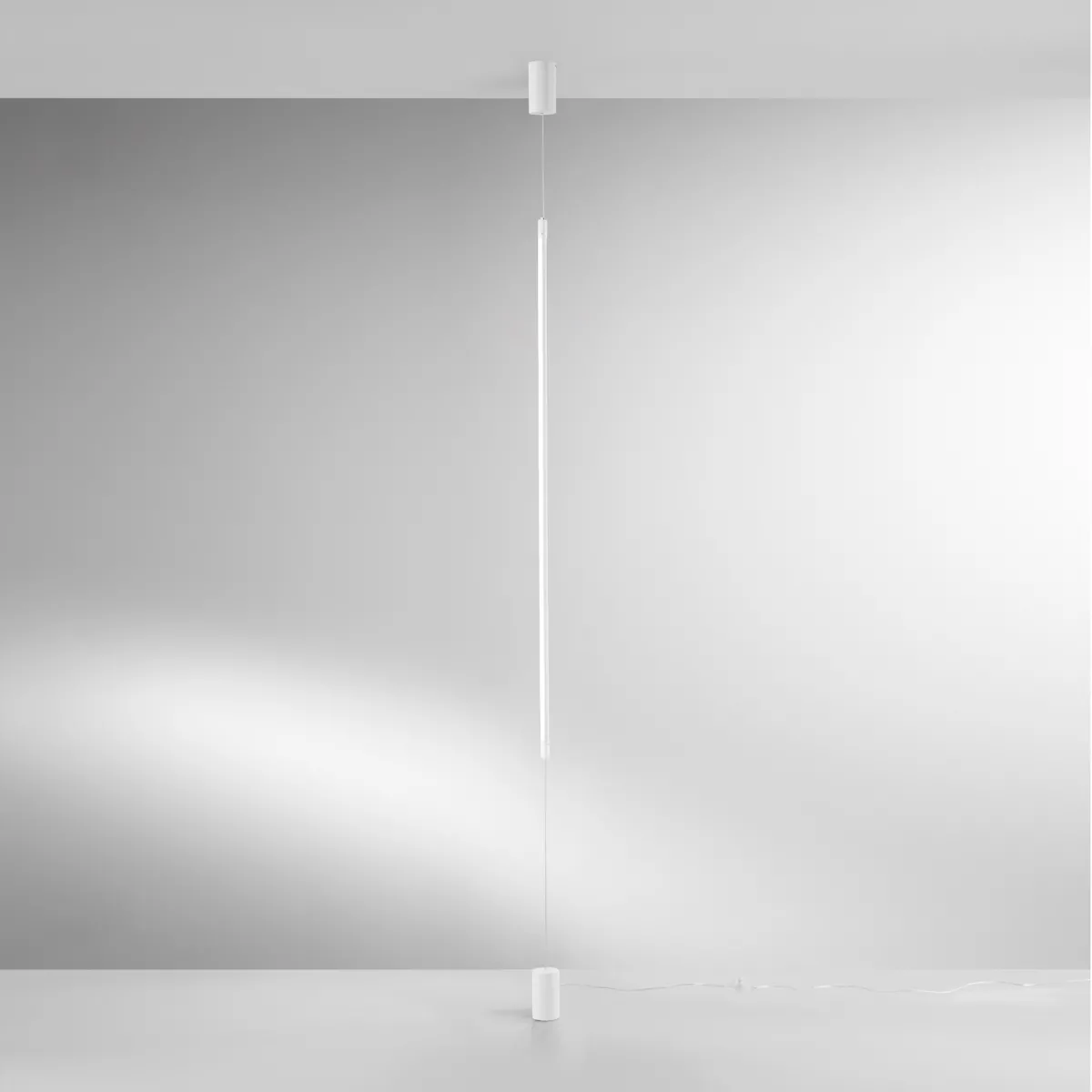 PIANTANA LED GRAVITY BIANCA 15W 1728LM CCT 6X6X400CM