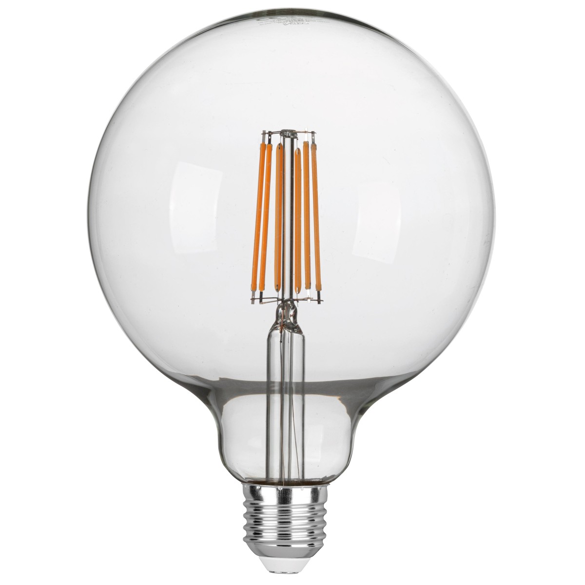 LAMPADINE LED FILAMENTO GLOBO E27 8W 1055LM 2700K 300°...