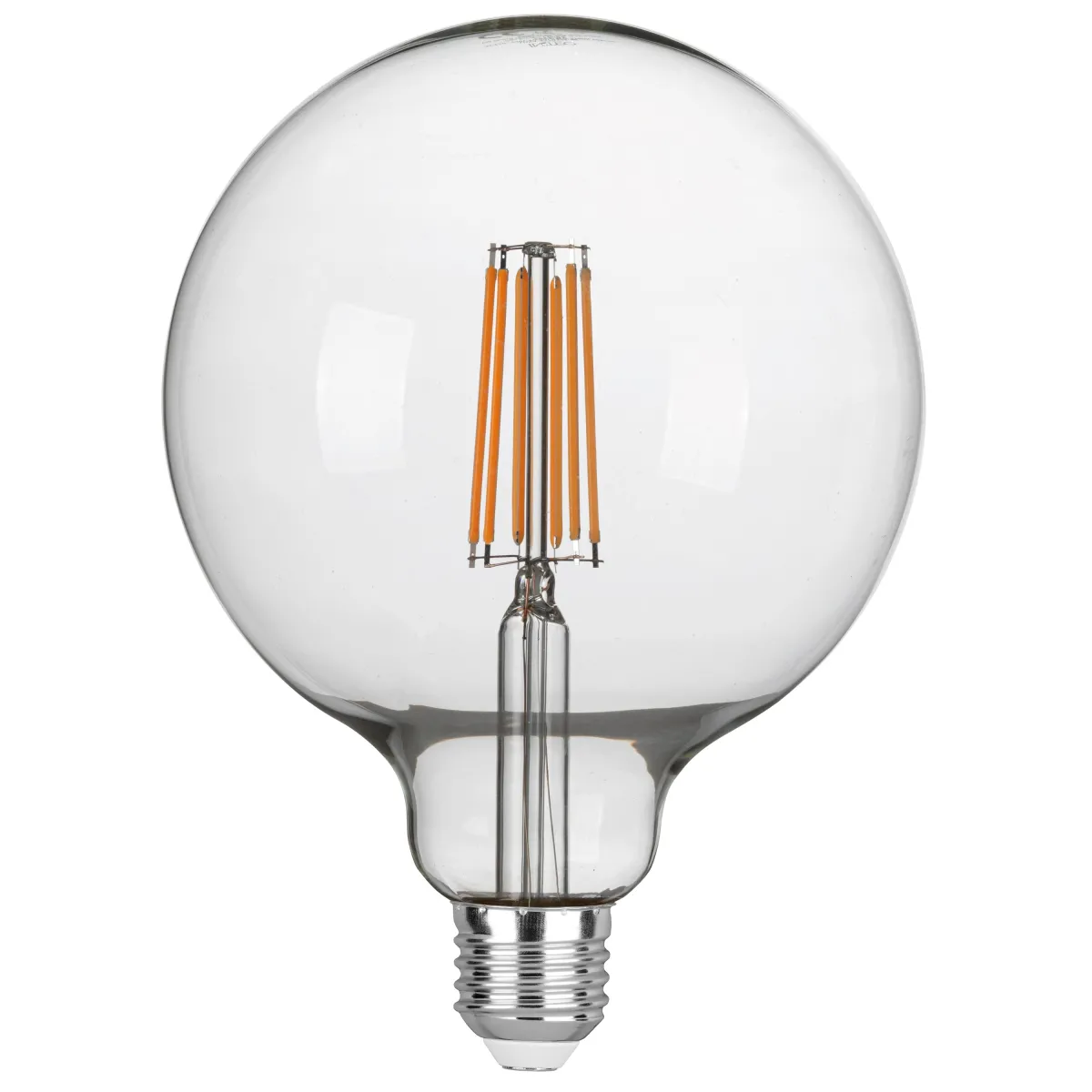 LAMPADINE LED FILAMENTO GLOBO E27 8W 1055LM 2700K 300°...