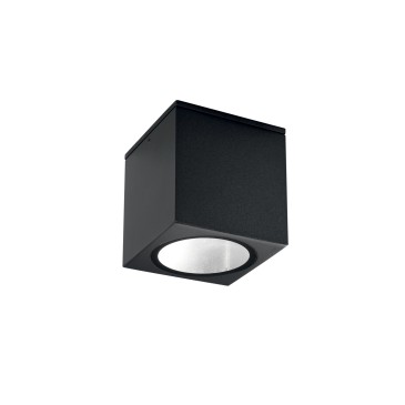 PLAFONIERA CITIZEN NERA QUADRATA 1XE27 IP54 15X15X17CM
