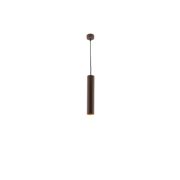 SOSPENSIONE FLUKE TONDA CORTEN 1XGU10 5,5X5,5X30CM