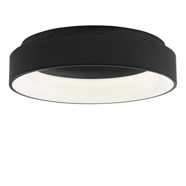 PLAFONIERA LED NOAH NERA 60W 8000LM CCT IP44 60X60X13CM