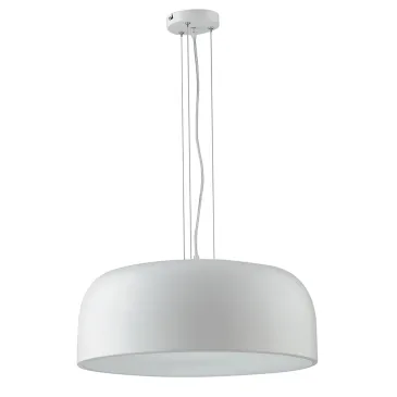 SOSPENSIONE BISTROT BIANCA 4XE27 52X52X22CM