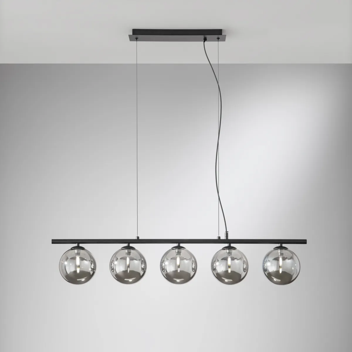 SOSPENSIONE HONEY NERA 5XG9 100X15X166CM