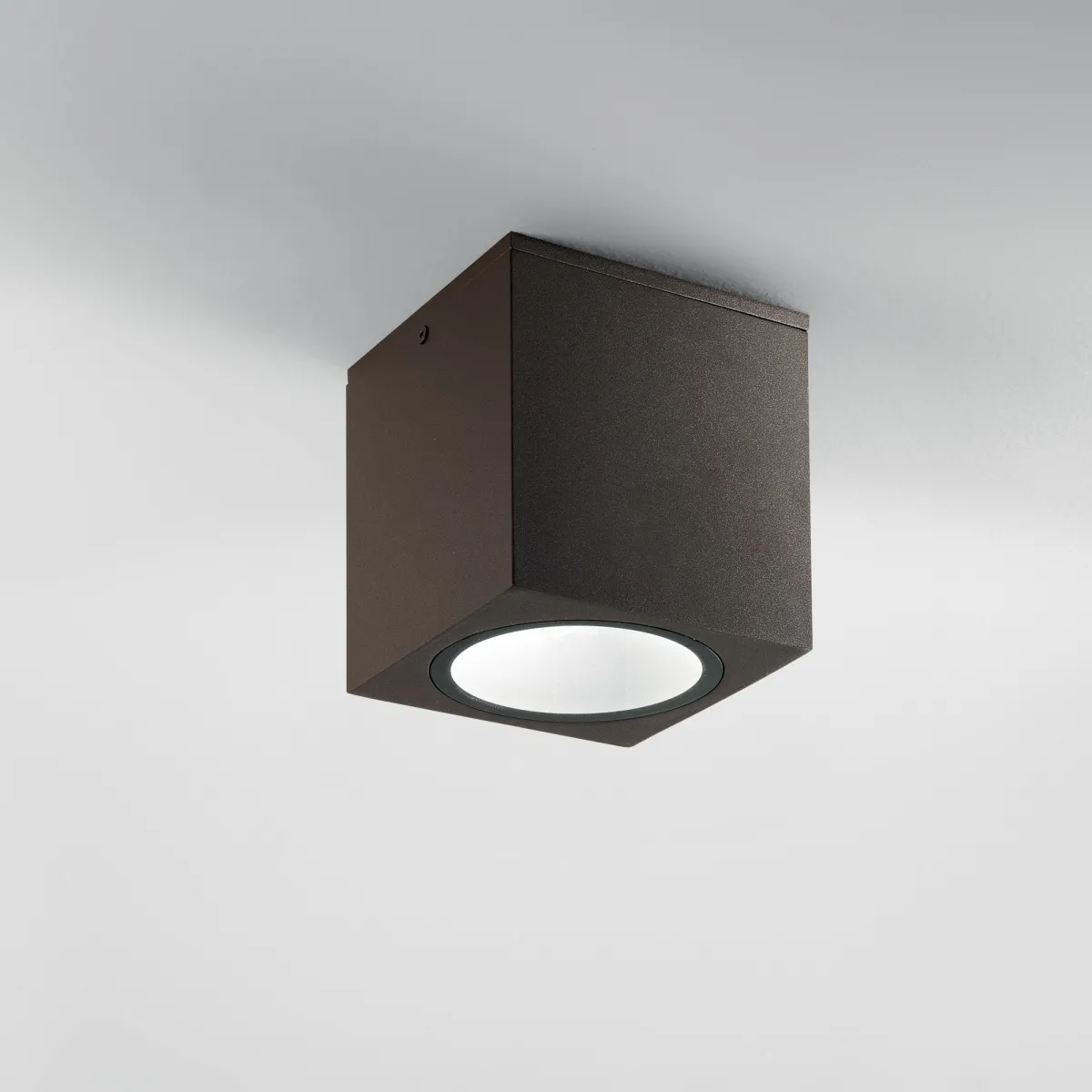 PLAFONIERA CITIZEN CORTEN QUADRATA 1XE27 IP54 15X15X17CM