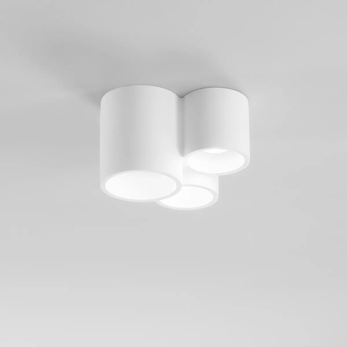 PLAFONIERA BANJIE TUBOLARE BIANCA 3XGU10 22X19,8X14CM