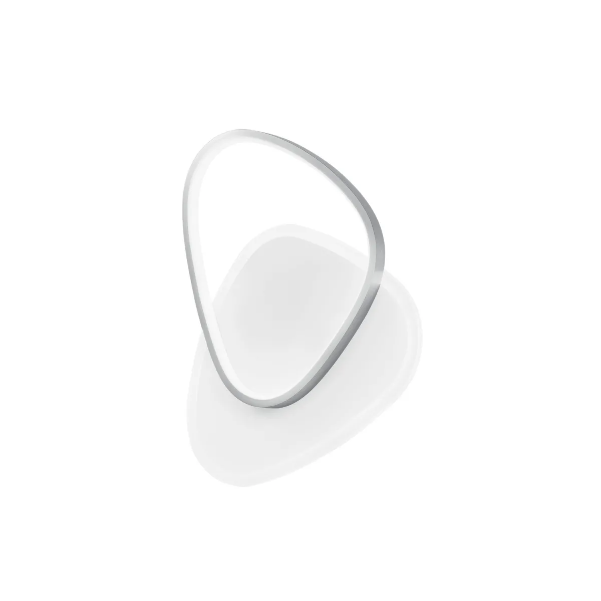 PLAFONIERA LED AYRTON TONDEGGIANTE NICKEL 42W 4500LM CCT...