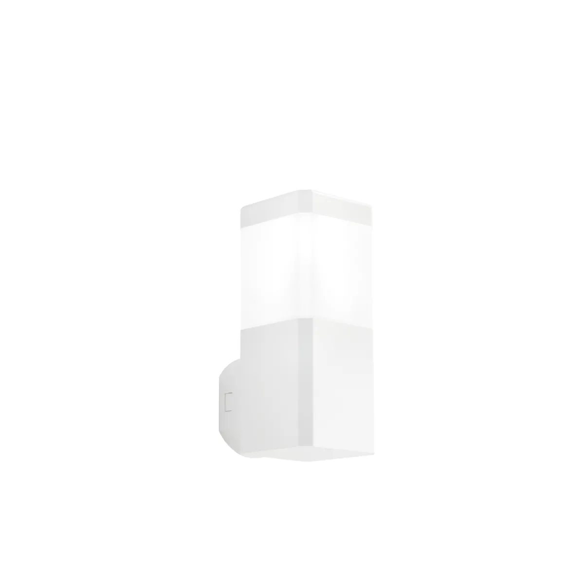 APPLIQUE FOCUS BIANCA SQUADRATA 1XGU10 IP65 10X13X24CM