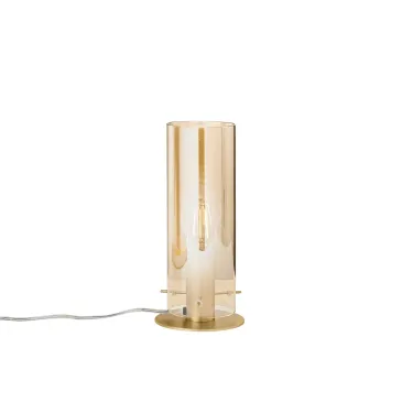 LUMETTO MAGIC ORO/AMBRA 1XE27 13X13X23CM