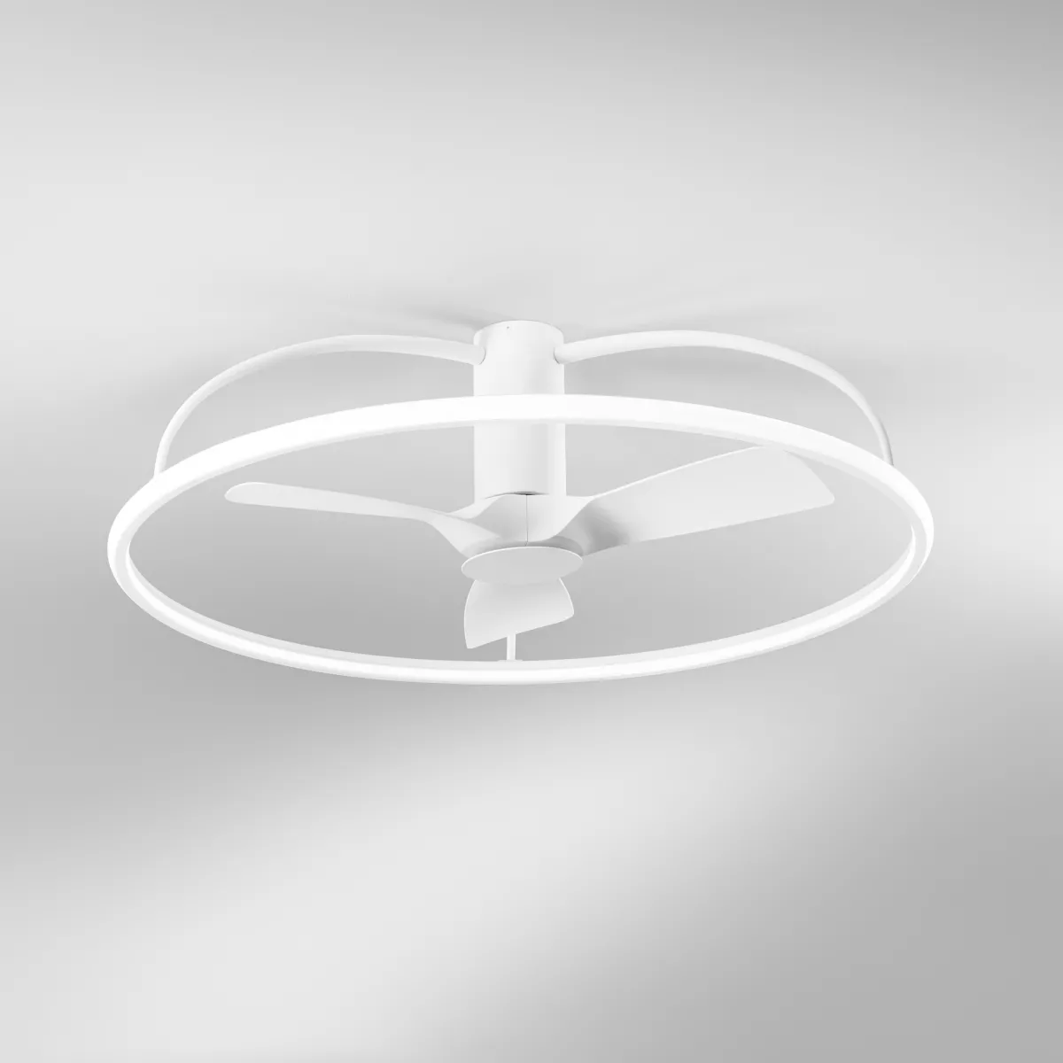 PLAFONIERA LED VENTILATORE MAGNUS BIANCO 80W 9400LM CCT 100X31,5CM