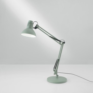 Lampe de table verte...