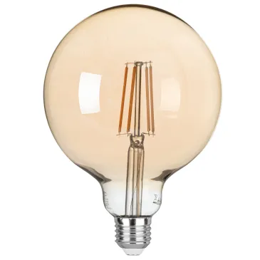 LAMPADINA LED FILAMENTO AMBRA E27 8W 806LM 2500K 300° 125X175mm 15000h CRI80