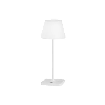 LAMPADA DA TAVOLO RICARICABILE LED JAMMIN BIANCA 2,2W 60LM 3000K DIMM. IP54 15X39CM