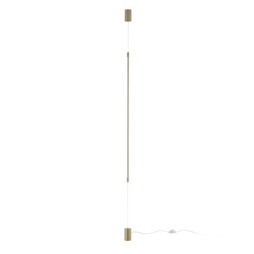 PIANTANA LED GRAVITY ORO 15W 1728LM CCT 6X6X400CM