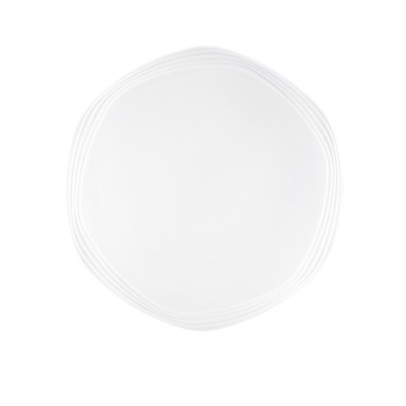 PLAFONIERA LED PSYCHE BIANCA 66W 6540LM CCT CON TELECOMANDO 80X80X7,5CM