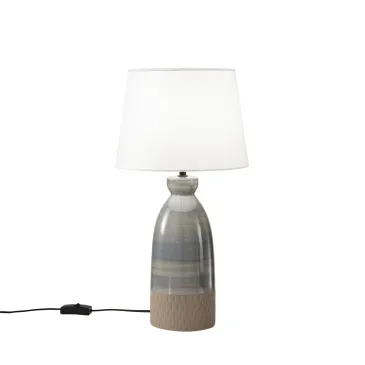 LUME NAVAJO GRGIO/TORTORA 1XE27 25X25X49CM