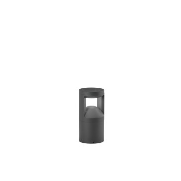 PALETTO LED WAMI ANTRACITE 12W 1530LM CCT IP65 12X25CM