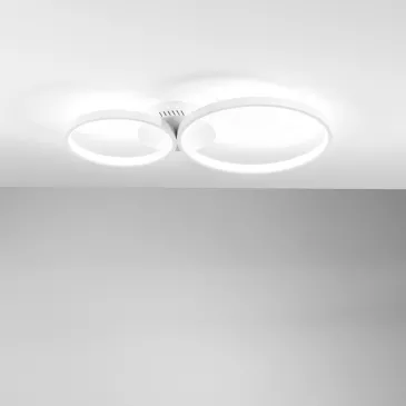 Plafonnier LED FREDY blanc...