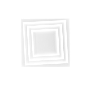 PLAFONIERA LED HYPNOTIC BIANCA 60W 8800LM CCT 47X47x5,5CM