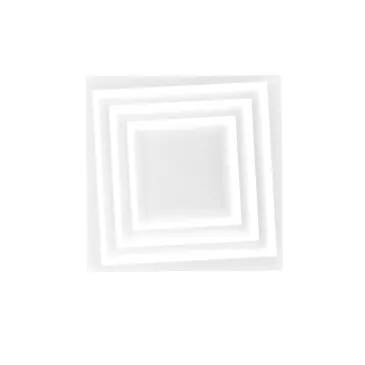 PLAFONIERA LED HYPNOTIC BIANCA 60W 8800LM CCT 47X47x5,5CM