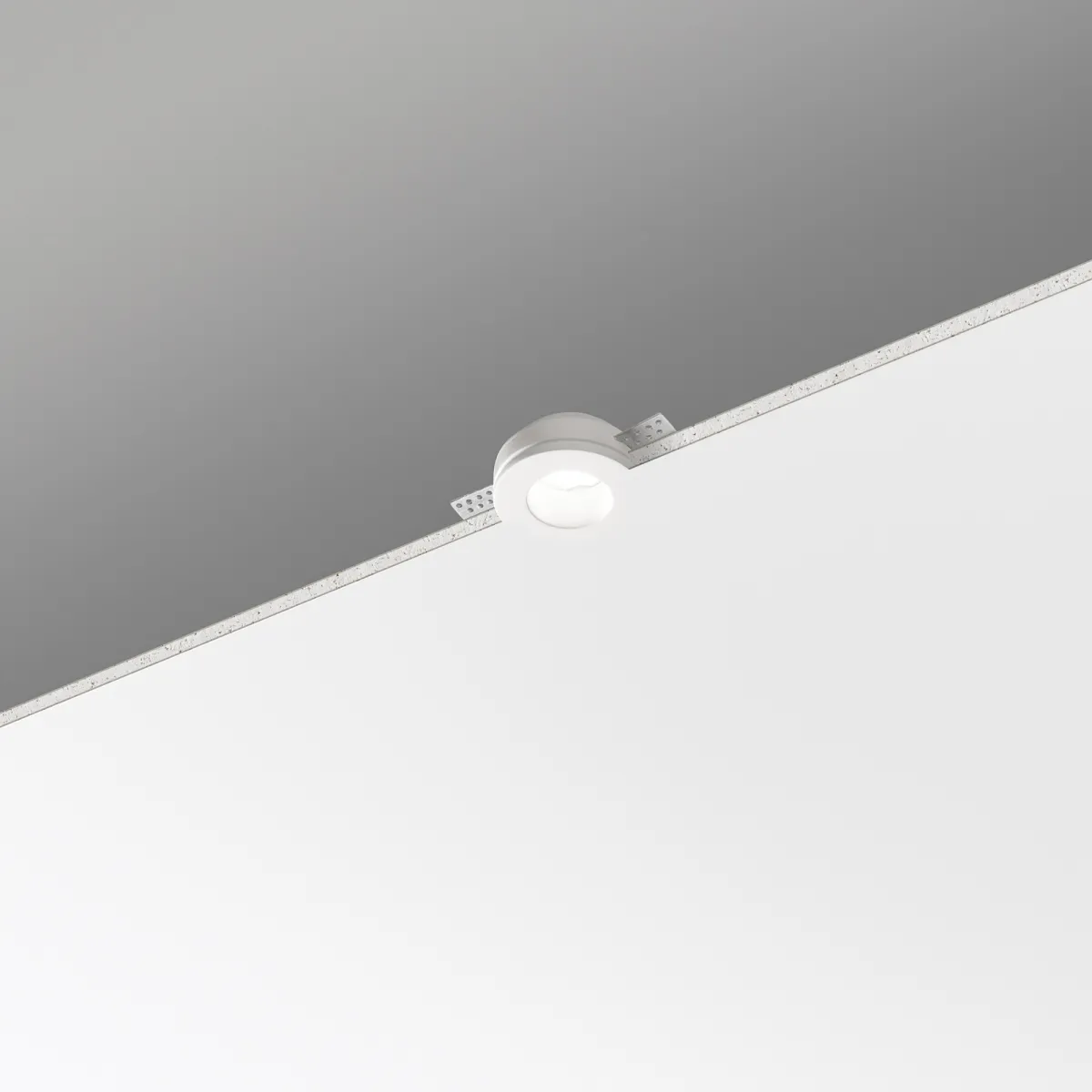 INCASSO MINI BIANCO TONDO 1XGU10 MINI 7X3CM