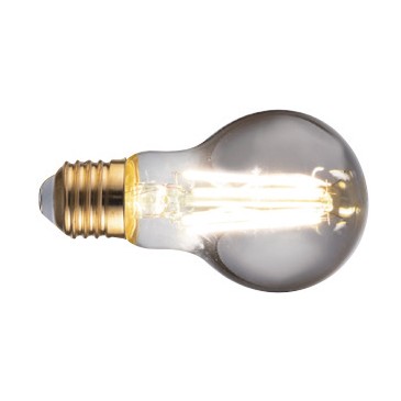LAMPADINA LED FILAMENTO SMOKE E27 8W 210LM 1800K 300° 60X105mm 15000h CRI80